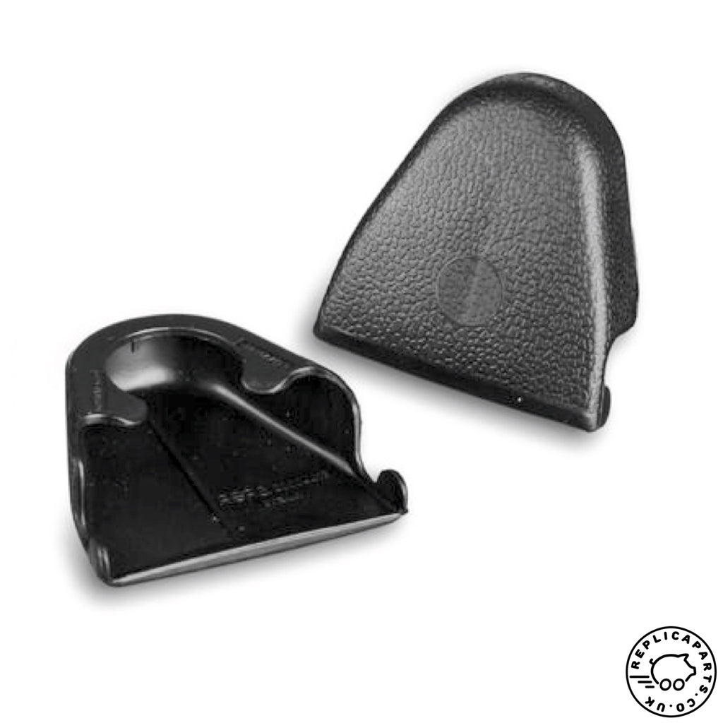 Porsche seat belt clearance covers