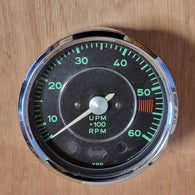 Porsche 356 C 1600 VDO Tachometer Electronic Refurbished Genuine Original Rare