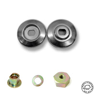 Porsche 356 Early 912 Generator Pulley KIT (inc Hub Nut Shims) Replaces 53909316