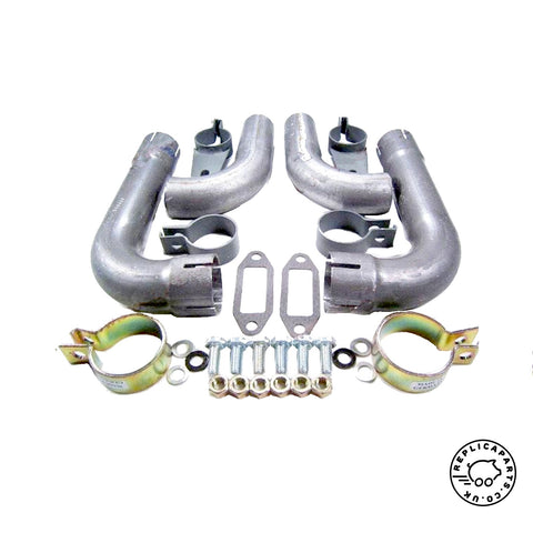 Porsche 356 B C Exhaust Tailpipe Kit for USA Heating System 61611100600 ReplicaParts.co.uk
