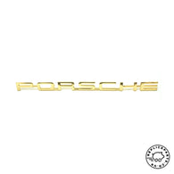 Porsche 356 B T6 C 1962-1965 Gold Plated Porsche Emblem 200mm 64455930106 ReplicaParts.co.uk
