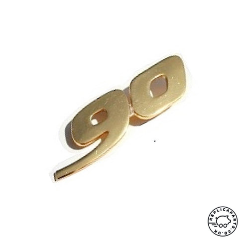 Porsche 356 B T6 Super 90 Emblem Gold Replaces 64455930306 ReplicaParts.co.uk