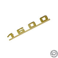 Porsche 356 A B T5 1600 Emblem Gold Replaces 64455931100