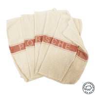 Porsche Shop Towel Cotton Cloths Perfect Toolkit Addition Set of 5 - 64472191501 ReplicaParts.co.uk