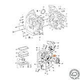 Porsche 356 All 912 1950-69 Oil Seal for Crankshaft Front Replaces 69511301250 ReplicaParts.co.uk