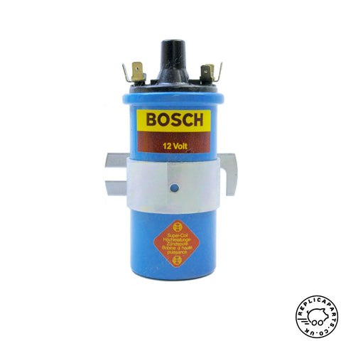 Porsche 356 912 Bosch Ignition Coil 12-volt Replaces 90122111927 91122111927 ReplicaParts.co.uk