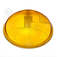 Porsche 356 late, early 911 912 Headlight Lens Bosch Yellow Replaces 90163111101