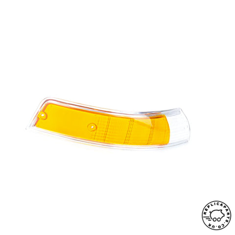 Porsche 911 912 1969-72 Turn Signal Lens Euro Front Right Replaces 90163190403 ReplicaParts.co.uk