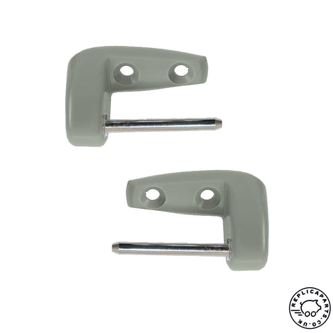 Porsche 911 912 1964-1966 Sun Visor Pivot Pin Set 6mm Pair 90173103321 ReplicaParts.co.uk