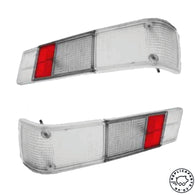 Porsche 914 Tail Light Lens Rear White and Red Pair ReplicaParts.co.uk