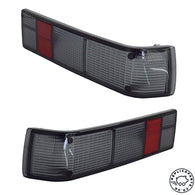 Porsche 914 Tail Light Lens Rear Smoked Grey and Red Pair ReplicaParts.co.uk