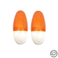 Porsche 914 Turn Signal Indicator Lens Euro Amber L or R x2 Replaces 91463193710 ReplicaParts.co.uk