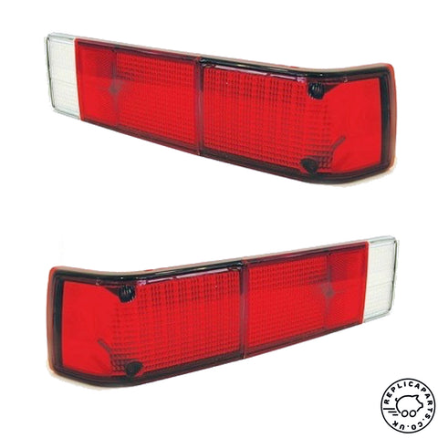Porsche 914 Tail Light Lens Rear USA Red L&R Replaces 91463193911 91463194011 ReplicaParts.co.uk