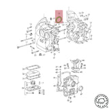 Porsche 356 All 912 1950-1969 Flywheel Crankshaft Seal Rear Replaces 99911302950 ReplicaParts.co.uk