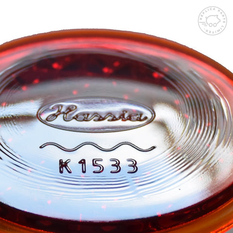 VW Hassia K1533 rear light taillight glass lens for Beetle 1949 - 1952