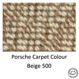 Porsche 356 C Coupe Square Weave Carpet Set Special Order Replaces 64455102300