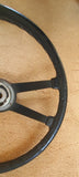 Porsche 911 912 Steering Wheel 420mm VDM Ebonite Leather Cover Original