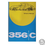 Porsche 356 C 1964-1965 Driver's Owner's Manual WKD460220